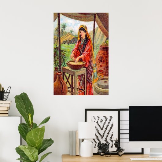 Matthew 13:33 Parable About Yeast Poster (Thuiskantoor)