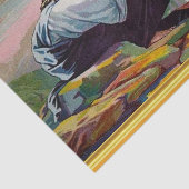 Matthew 14:22-23 Jesus Prays van Himself door het  Tissuepapier (Detail)