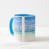 Matthew 15:14 KJV Bijbelverse Pic Two-Tone Mok (Voorkant links)