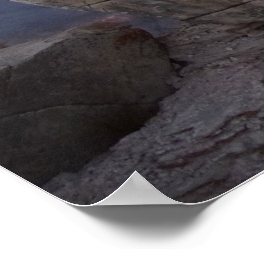 Matthew 16:18 Je bent Peter, en op deze rots Poster (Hoek)