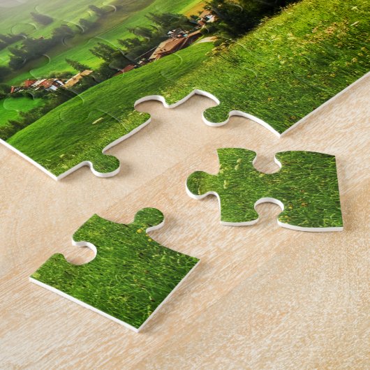 Matthew 17:20 Beweeg de bergen met de dubbele zons Legpuzzel (Zijkant)