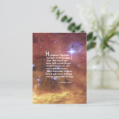 Matthew 17:20 briefkaart (Staand voorkant)