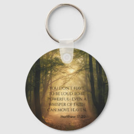 Matthew 17:20 sleutelhanger