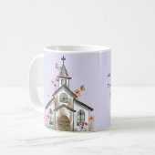 Matthew 18:20 Kerk in het wild Koffiemok (Voorkant links)