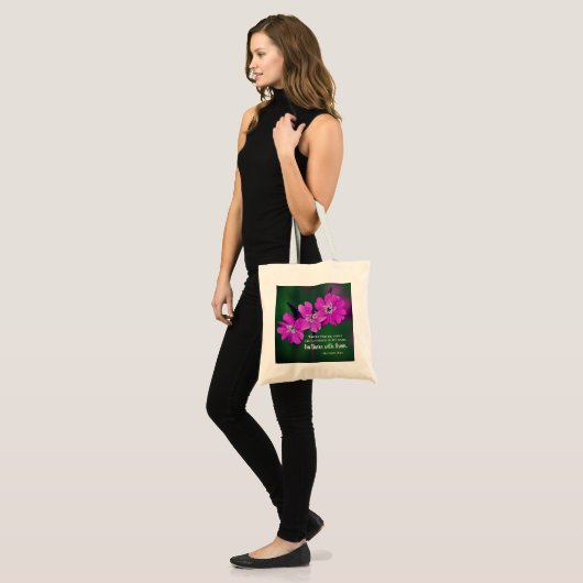 Matthew 18:20 Twee of drie Gather in mijn naam Tote Bag (Voorkant (model))