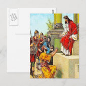 Matthew 18:21-35 The Unforgiving Servant briefkaar Briefkaart (Voorkant / Achterkant)