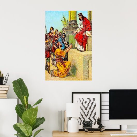 Matthew 18:21-35 The Unforgiving Servant Poster (Thuiskantoor)