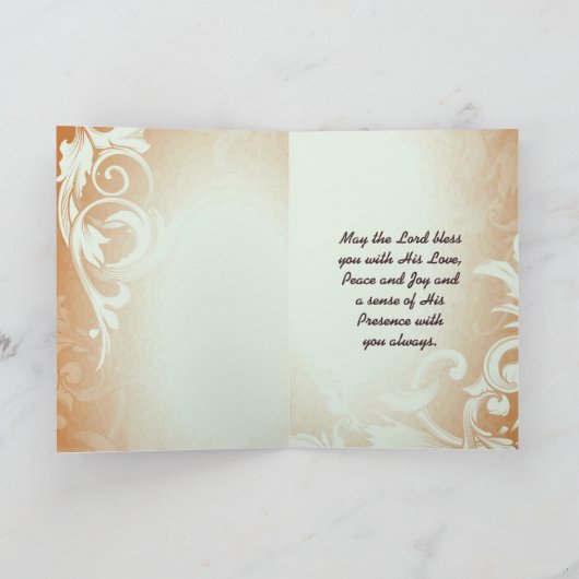 Matthew 19:26 met God alles is mogelijk Kaart (Binnen)