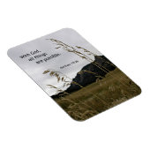 Matthew 19:26 met God, alles is mogelijk Magneet (Rechterzijde)