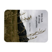 Matthew 19:26 met God, alles is mogelijk Magneet (Horizontaal)