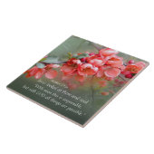 Matthew 19:26 met GOD Alles is mogelijk Tegeltje (Zijkant)