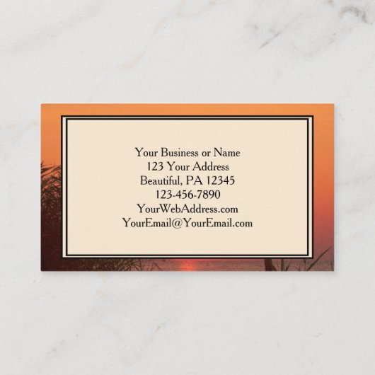 Matthew 19:26 Met God zijn alles mogelijk Visitekaartje (Achterkant)