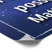 Matthew 19:26 poster (Hoek)