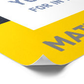 Matthew 21:22 Bijbelversie Poster (Hoek)