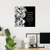 Matthew 21:22 poster (Thuiskantoor)