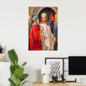 Matthew 22:15-17 Proberen Jezus poster te pakken (Thuiskantoor)