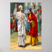 Matthew 22:18-22 Ze margelen op zijn poster van an (Voorkant)