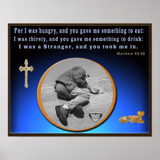 Matthew 22:35 poster (Voorkant)