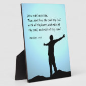 Matthew 22:37 fotoplaat (Zijkant)