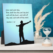 Matthew 22:37 fotoplaat (Zijkant)