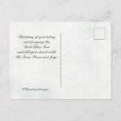 Matthew 22:37 hou van de Heer met al je hart Briefkaart (Achterkant)