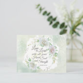 Matthew 22:37 hou van de Heer met al je hart Briefkaart (Staand voorkant)