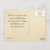 Matthew 22:37 hou van de Heer met al je hart Briefkaart (Achterkant)