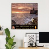 Matthew 22:37 poster (Thuiskantoor)