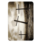 MATTHEW 24:13 Flexibele magneet (Verticaal)