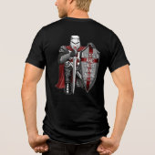 Matthew 24:13 Tri-Blend shirt (Achterkant)