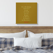 MATTHEW 24:27 “Want zoals de bliksem komt…” Canvas Afdruk (Insitu (Slaapkamer))