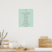 MATTHEW 24:27 “Want zoals de bliksem komt…” Poster (Keuken)