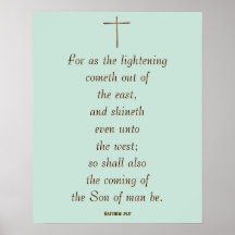 MATTHEW 24:27 “Want zoals de bliksem komt…”