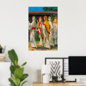 Matthew 25:1-13 The Foolish and Wise Virgins Poster (Thuiskantoor)