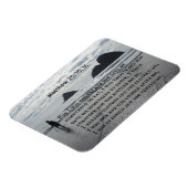 Matthew 25:35.36. Want ik had honger en je gaf me. Magneet (Linkerzijde)