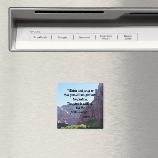 Matthew 26:41 magneet (Insitu (Vaatwasser))