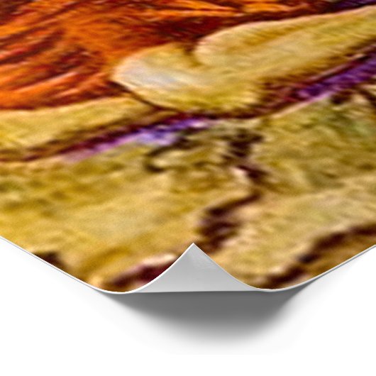 Matthew 26:69-75 Peter Denies Jesus poster (Hoek)