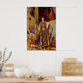 Matthew 26:69-75 Peter Denies Jesus poster (Keuken)