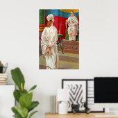 Matthew 27:11-26 Pilatus vraagt Jezus poster (Thuiskantoor)