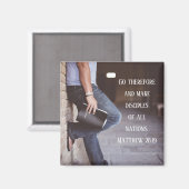 Matthew 28:19. Maak een onderscheid tussen alle na Magneet (Voorkant / Achterkant)