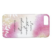 Matthew 28:20 ben ik altijd bij jou Case-Mate iPhone case (Achterkant (Horizontaal))