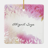 Matthew 28:20 ben ik altijd bij jou keramisch ornament (Achterkant)