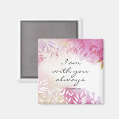 Matthew 28:20 ben ik altijd bij jou magneet (Voorkant / Achterkant)