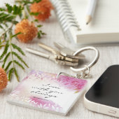 Matthew 28:20 ben ik altijd bij jou sleutelhanger (Voorkant Rechts)