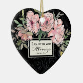 Matthew 28:20 Ik ben altijd bij jou. Keramisch Ornament (Rechts)