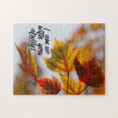 Matthew 28 20 ik ben altijd bij jou.. legpuzzel (Horizontaal)