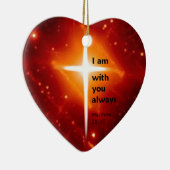 Matthew 28:20 keramisch ornament (Rechts)