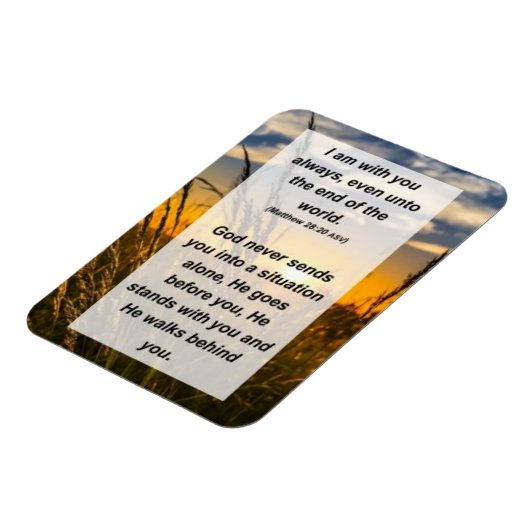 Matthew 28:20 magneet (Linkerzijde)