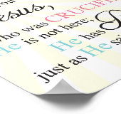 Matthew 28:5-6 poster (Hoek)