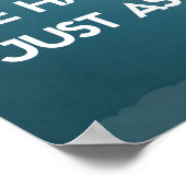 Matthew 28:6 Hij is hier niet, hij is Risen Poster (Hoek)